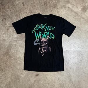 Black Sick New World Festival Graphic T-Shiet